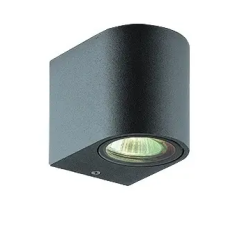 Viokef Wall Lamp Dark Gray Round H:80 Tilos - VIO-4099700 világítás