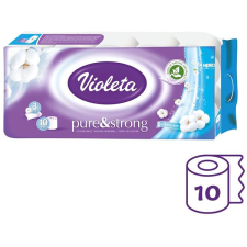 Violeta 3 rétegű toalettpapír - 10 db higiéniai papíráru