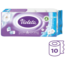 Violeta 3 rétegű toalettpapír - 10 db (3859892288761) higiéniai papíráru