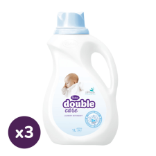 Violeta Double Care baba mosógél 3x1000 ml (48 mosás) tisztító- és takarítószer, higiénia