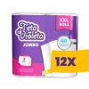 Violeta háztartási papírtörlő JUMBO XXL prémium, 3 rét/2 tek. (Karton - 12 db)