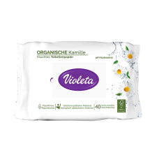  VIOLETA nedves toalettpapír kamilla - 40db higiéniai papíráru