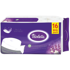 Violeta prémium toalettpapír 3 rétegű levendula-vanília illat, 16 darab higiéniai papíráru