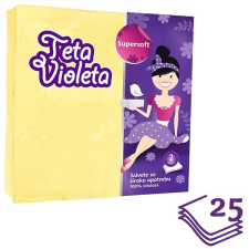 Violeta Szalvéta - 2 rétegű sárga 25 db konyhai eszköz
