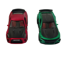 VIP Metál fényű autó autópálya és játékautó