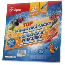 VIPOR HDPE 35x50, 25 darab átlátszó papírárú, csomagoló és tárolóeszköz