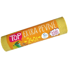 VIPOR LDPE Top Extra szilárd 240 l, 10 db, sárga tisztító- és takarítószer, higiénia