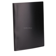 VIQUEL Bemutatómappa, 10 zsebes, A4, VIQUEL "Essentiel", fekete mappa