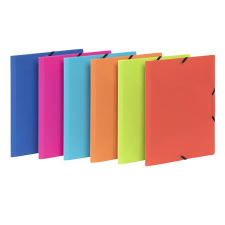 VIQUEL Gumis mappa, 15 mm, PP, A4, VIQUEL &quot;Feel&#039;easy&quot; mappa