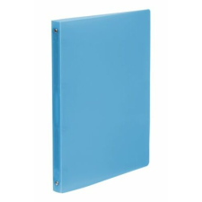 VIQUEL Gyűrűs könyv, 4 gyűrű, 25 mm, A4, PP, VIQUEL "Propyglass", kék gyűrűskönyv
