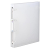 VIQUEL Gyűrűs könyv, 4 gyűrű, 40 mm, A4, maxi, PP, cserélhető címke, VIQUEL "Propyglass", víztiszta
