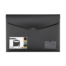 VIQUEL Irattartó tasak, A3, PP, bújtatós záródás, "Creativ Gallery", fekete (IV564005) (IV564005) irattartó