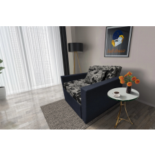  Virág ágyneműtartós fotelágy ónix szövet aroba virágos minta fantasztikus 80x190cm-es fekvőfelülettel ágy és ágykellék