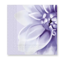 Virág Dália Purple szalvéta 20 db-os 33x33 cm party kellék