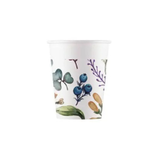 Virág Herbs papír pohár 8 db-os 200 ml party kellék