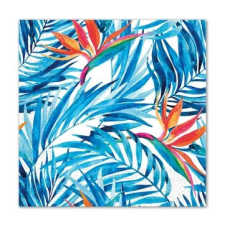 Virág os Tropical szalvéta 20 db-os 33x33 cm party kellék