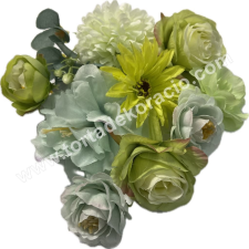  Virág szirom tortadísz 10 db/cs, zöld sütés és főzés