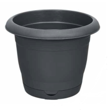 Virágcserép alátéttel Méret: 7,5L 27x20cm kerti tárolás