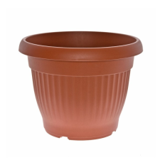  Virágcserép Campana bordázott, kerek 50x31x38 cm dekorációs kellék