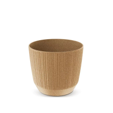 Virágcserép Ryfo Eco Wood natur 17cm kerti tárolás