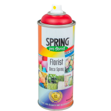  Virágfesték SPRING 400ml HOLIDAY RED dekorációs kellék