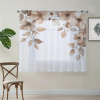  Virágmintás fényáteresztő függöny szett (2 db) – 132 × 160 cm AF2555713-16