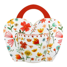  Virágmintás  porcelánbögre 460 ml konyhai eszköz