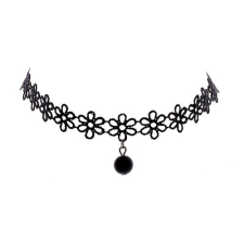  Virágos choker nyaklánc nyaklánc