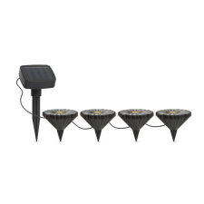  Virágos leszúrható színes LED szolár lámpa füzér 360 cm kültéri világítás