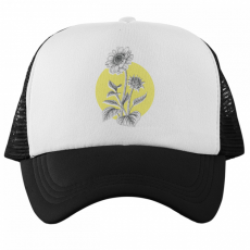  Virágos - Trucker Hálós Baseball Sapka