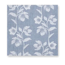 Virágos Turquoise Flowers szalvéta 20 db-os 33x33 cm papírárú, csomagoló és tárolóeszköz