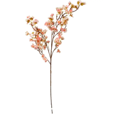  Virágzó ág világos rózsaszín M95cm 24db/# dekorációs kellék