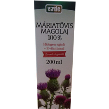 Virde máriatövis magolaj e-vitaminnal 100% 200 ml gyógyhatású készítmény