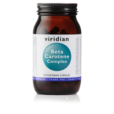 Viridian Beta-karotin Complex 90 kapszula vitamin és táplálékkiegészítő