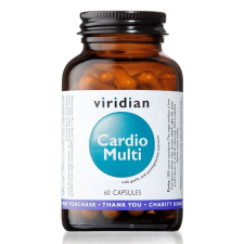 Viridian Cardio Multi 60 kapszula vitamin és táplálékkiegészítő