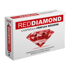 Virility RED DIAMOND Potencianövelő férfiaknak - 4db kapszula potencianövelő