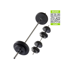 VirtuFit Állítható súlyzószett 30,5kg súlyzórúd