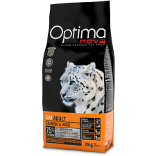 Visán Optimanova Cat Adult Salmon &amp;amp; Rice 2kg macskaeledel