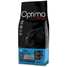 Visán Optimanova Könnyített Macskatáp - Csirke &amp; Rizs - 16 kg macskaeledel
