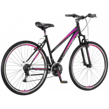  Visitor Smart női crosstrekking kerékpár Fekete-Lila trekking kerékpár