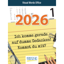 Visual Words Office 2026 naptár, kalendárium