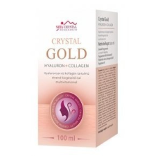 Vita crystal Gold Hyaluron + Collagen multivitaminnal  - 100ml vitamin és táplálékkiegészítő