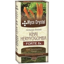 Vita crystal Myco Crystal kínai hernyógomba Forte 8x kapszula 60db vitamin és táplálékkiegészítő