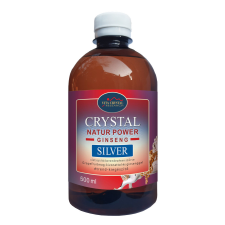 Vita Crystal Silver Natur Power Ginseng folyadék 500 Ml vitamin és táplálékkiegészítő