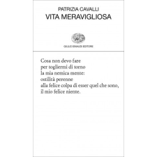  Vita meravigliosa – Patrizia Cavalli idegen nyelvű könyv