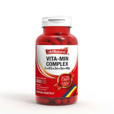 VITA-MIN COMPLEX C+D3+Zn+Se+Mg, 30 kapszula, AdNatura vitamin és táplálékkiegészítő