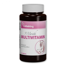 VitaKing 9 Month Kismama Multivitamin tabletta 60db vitamin és táplálékkiegészítő