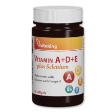 VitaKing A+D+E plus Szelén (30) lágykapszula vitamin és táplálékkiegészítő