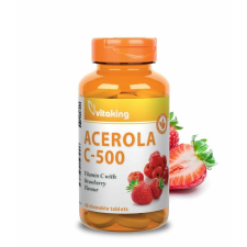 VitaKing Acerola C-500 Epres Ízben - 40 db vitamin és táplálékkiegészítő
