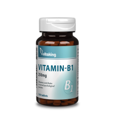 VitaKing B1-vitamin (Tiamin) 250 mg - 100 db vitamin és táplálékkiegészítő
